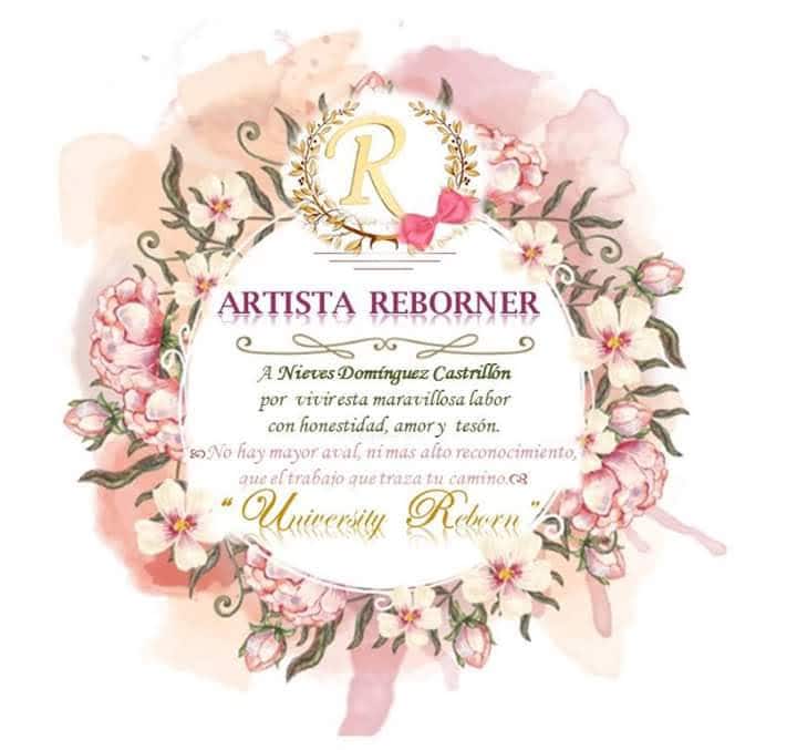 certificado formación reborning artesanal Nieves La Coruña