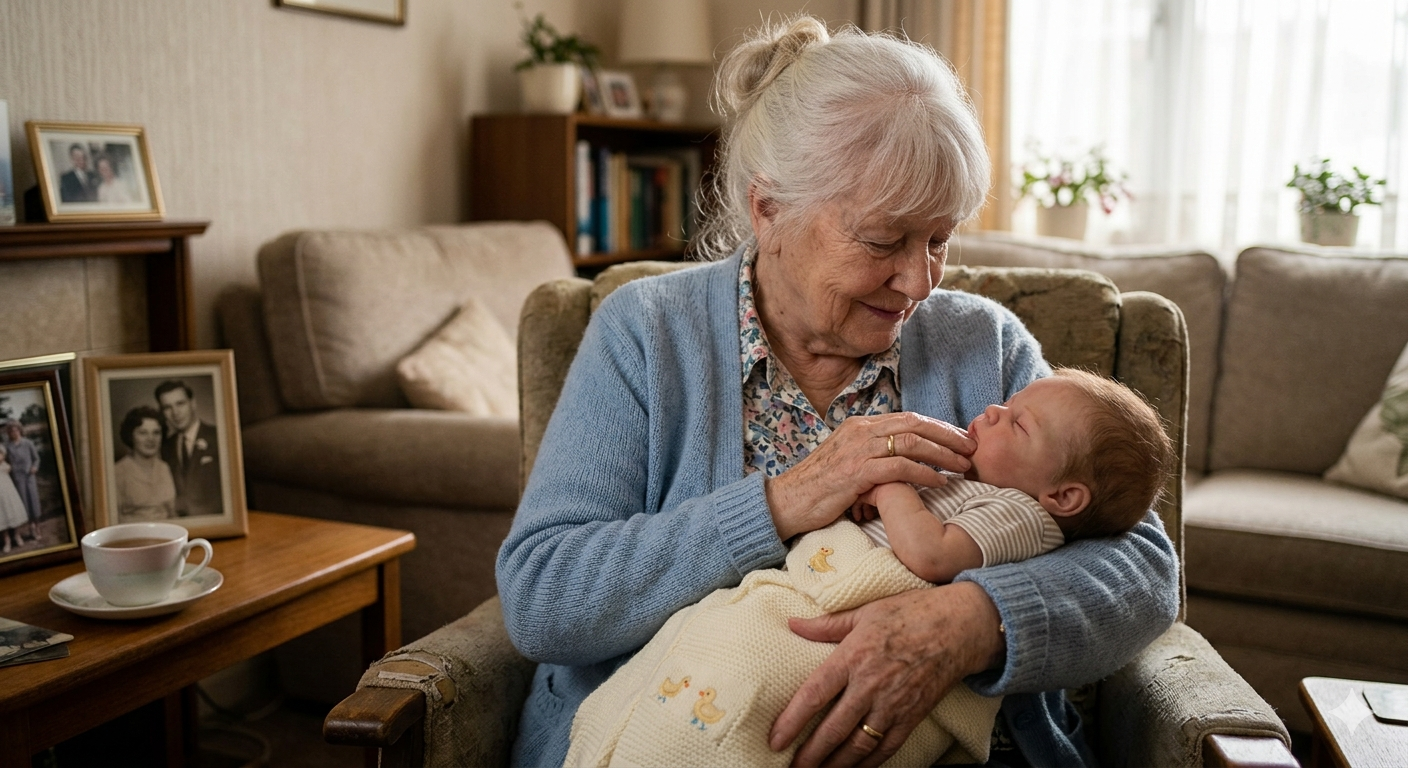 persona con alzheimer y bebé reborn