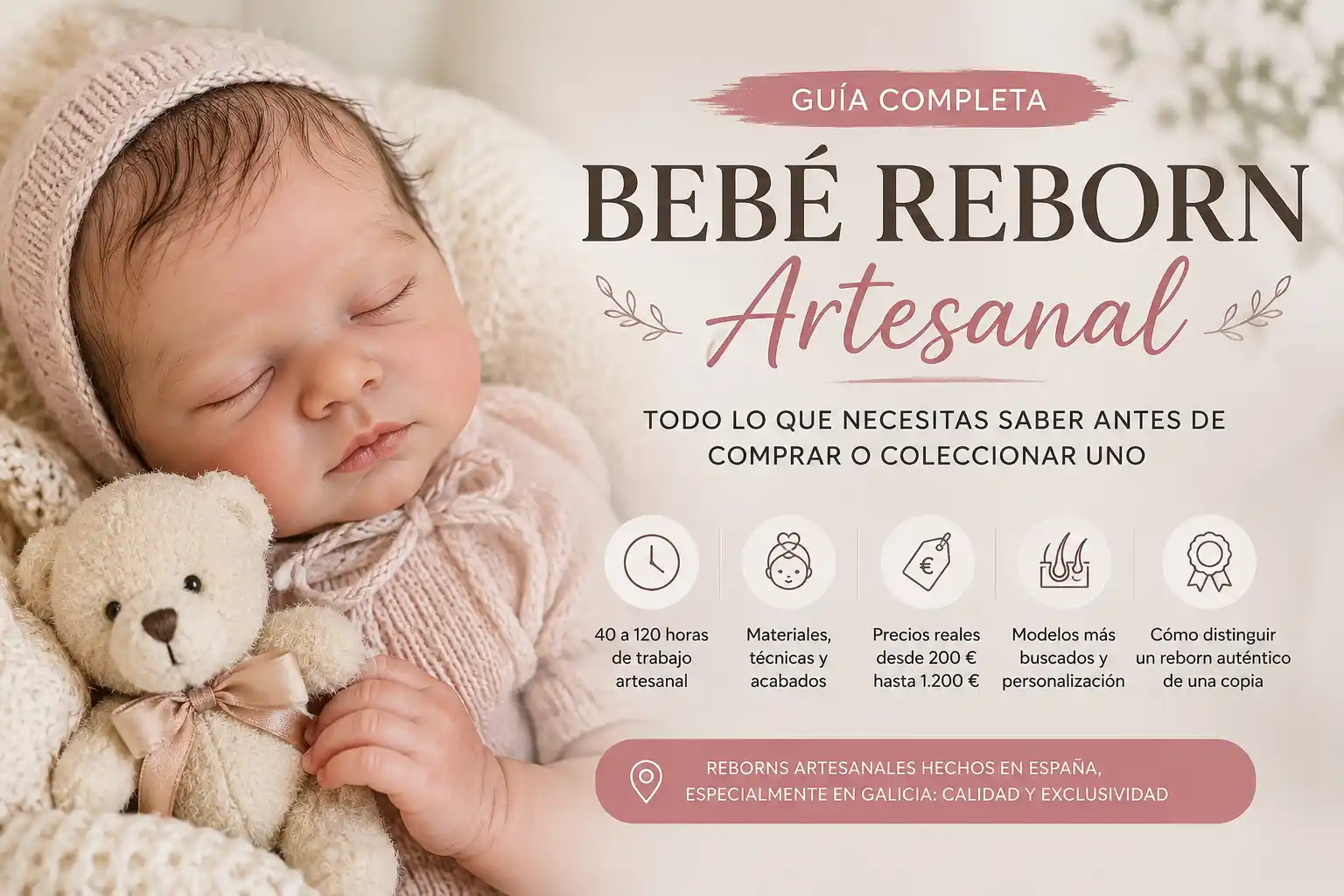 Qué es un bebé reborn artesanal