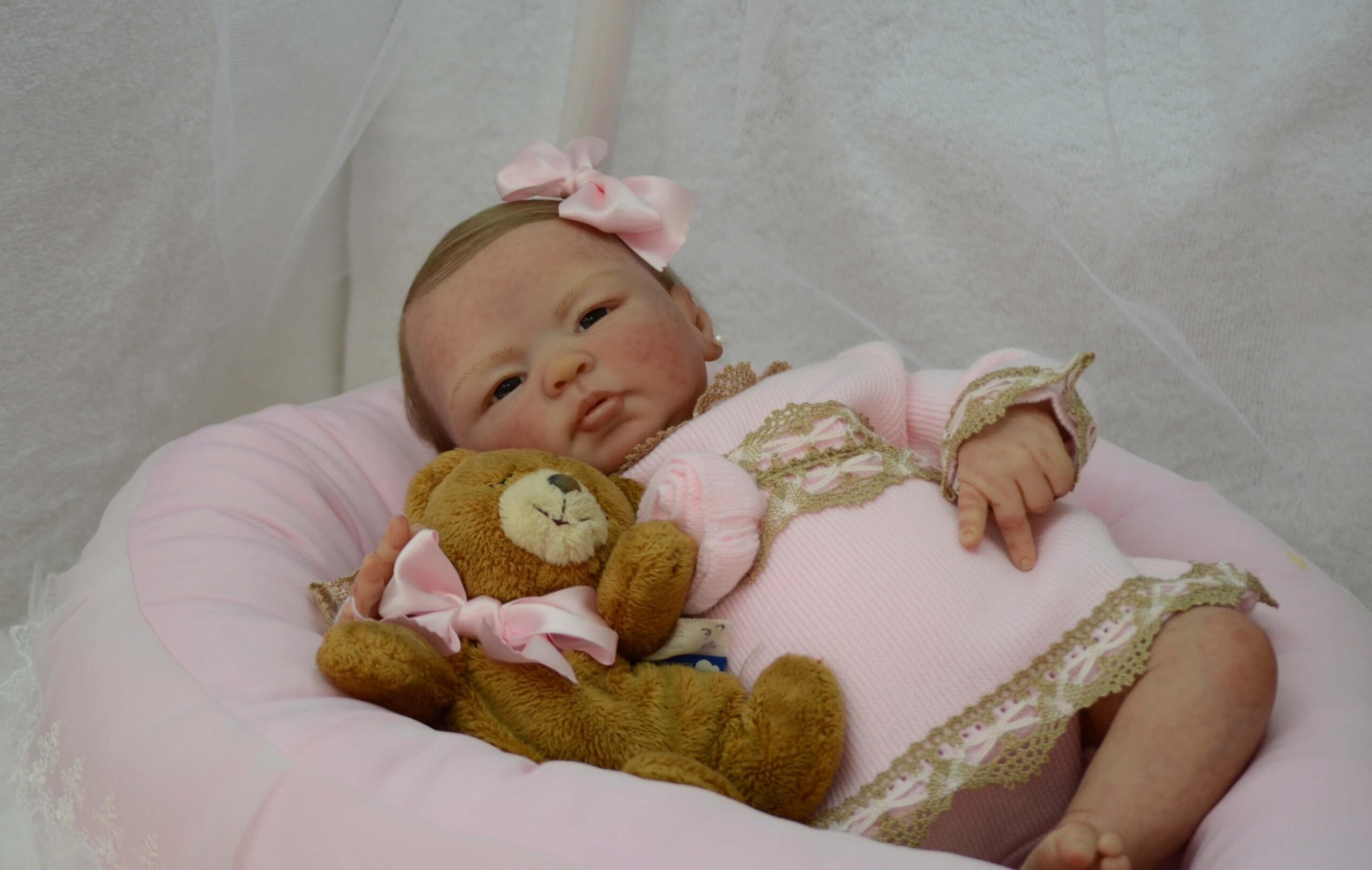 Bebé reborn artesanal